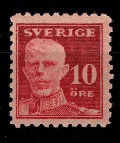 Schweden 127 W mit Falz #OI586