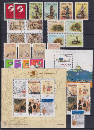 Macau Macau Jahrgang 1989 postfrisch ohne Mi. 637 #NI733