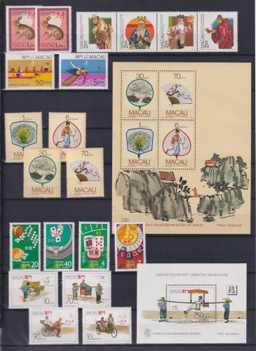Macau Jahrgang 1987 postfrisch #NI734