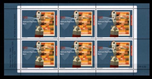 Schweiz 1922 postfrisch Kleinbogen #ON220
