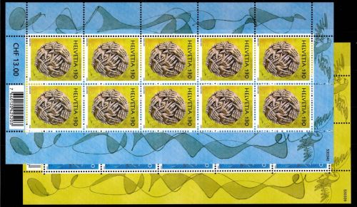 Schweiz 2094-2095 postfrisch Kleinbogen #ON224