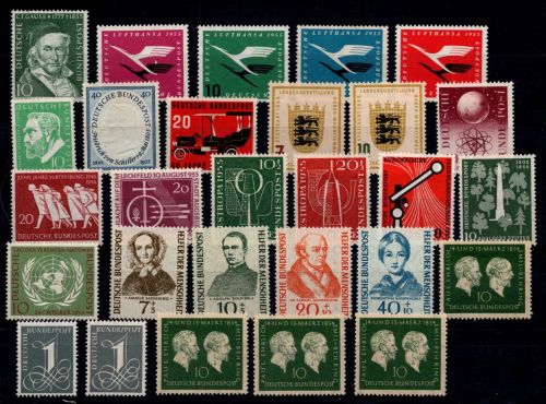 BRD Bund Jahrgang 1955 postfrisch #ON272