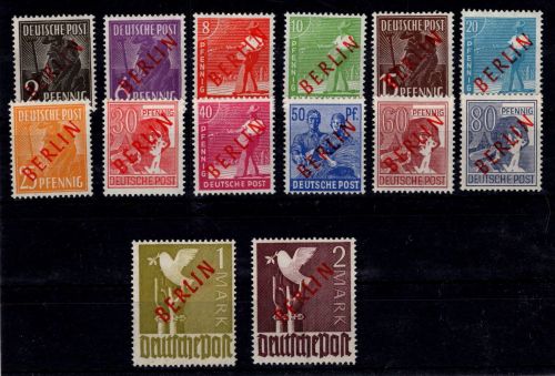 Berlin 21-34 postfrisch Attest Schlegel BPP #ON275