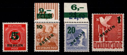 Berlin 64-67 teils OR postfrisch geprüft Schlegel BPP #ON288