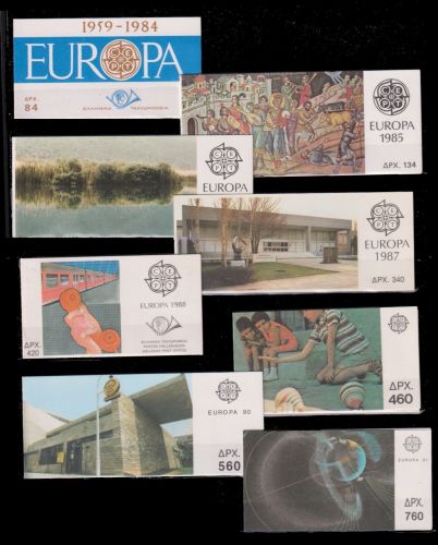 Griechenland Lot Cept Markenheftchen postfrisch