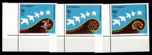 Somalia 876-878 Eckrand ul postfrisch #OD853