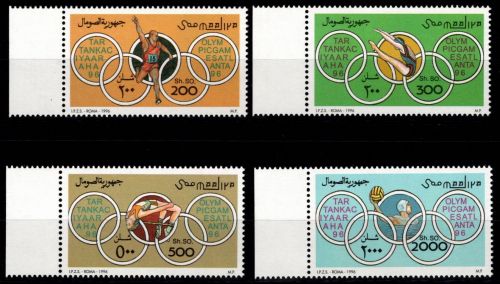 Somalia 592-595 postfrisch Olympiade Atlanta 1996 #OD874
