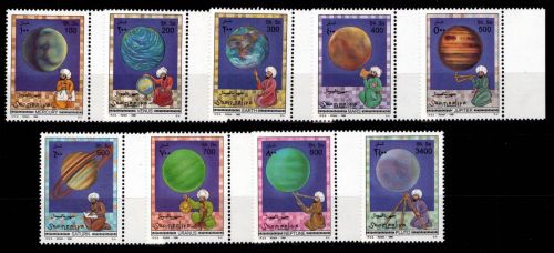 Somalia 598-606 Bogenrand postfrisch Astronomie #OD898