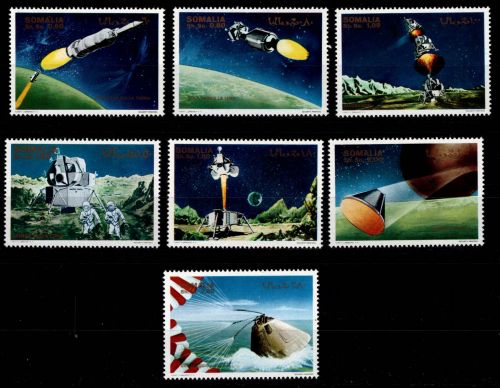 Somalia I-VII postfrisch Mondlandung #OD905