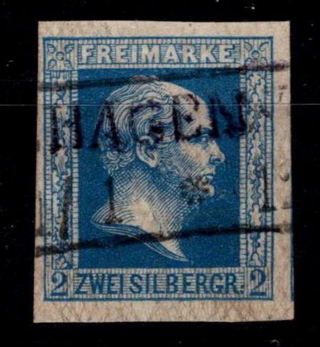 Preußen 7 b gestempelt tiefst signiert Pfenninger #OJ679