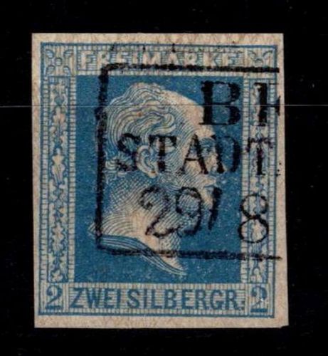 Preußen 7 a gestempelt