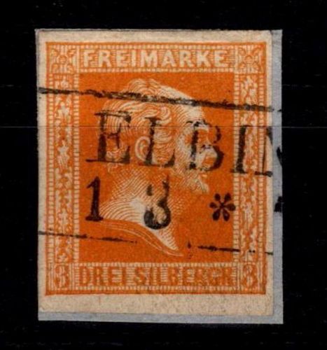 Preußen 8c gestempelt tiefst geprüft Kastaun BPP #OJ684