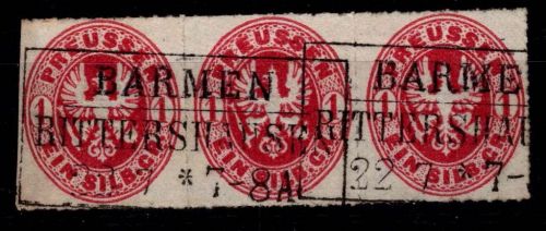 Preußen 16 b gestempelt