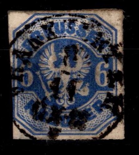 Preussen 25 gestempelt