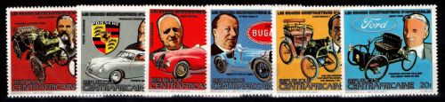 Zentralafrikanische Republik 943-948 postfrisch Auto #NN951