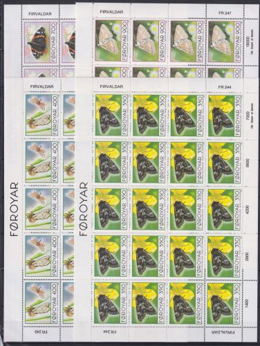 Färöer 252-255 postfrisch