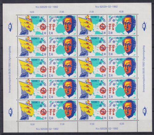 Finnland 1178 und 1179 postfrisch Kleinbogen / CEPT #NN912