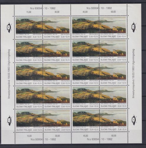 Finnland 1200 und 1201 postfrisch Kleinbogen / Natur #NN914
