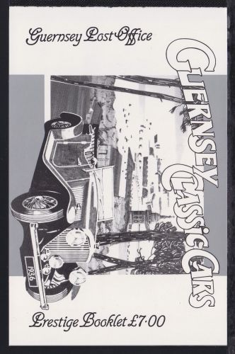 Guernsey 640-644 postfrisch Markenheft 0-14 / Automobil #NN917