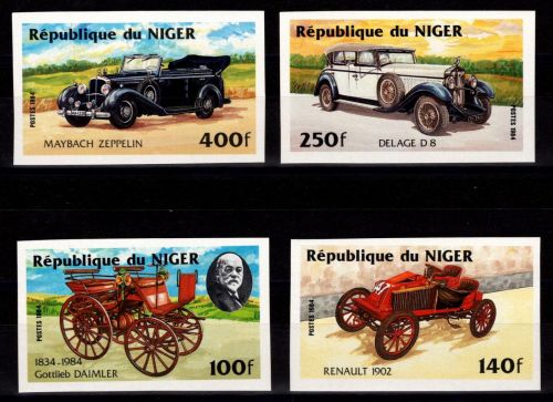 Niger 892-895 postfrisch Auto #NN929