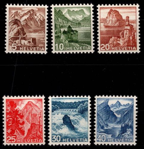 Schweiz 500-505 postfrisch