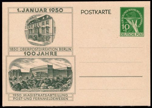 Berlin Ganzsache P 22 postfrisch #OD519