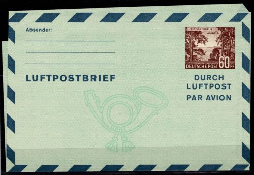 Berlin Ganzsache LF 3 postfrisch #OD548