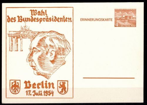 Berlin Privatganzsache PP 1/11 postfrisch #OD556