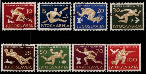 Jugoslawien 804-811 gestempelt