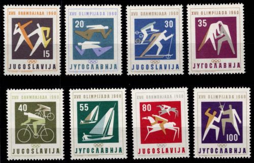 Jugoslawien 909-916 postfrisch Olympiade 1960 #OD181