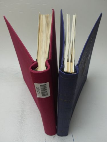 Deutsches Reich ab 1872-1933 teilbesammelt in 2 Leuchtturm Vordrucken #LZ789