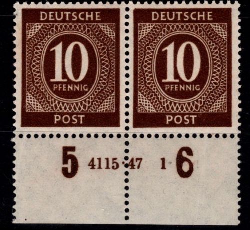 Alliierte Besetzung 918 HAN, PF II postfrisch H 4115.47 1 #OK425