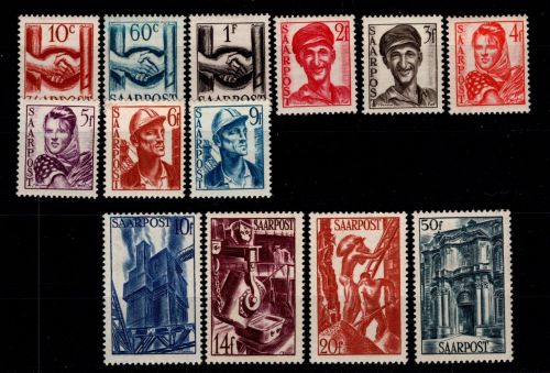 Saarland 239-251 postfrisch #OK429