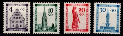 Französische Zone Baden 38-41 postfrisch