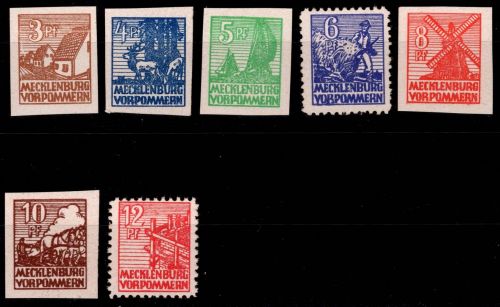 SBZ 29-36 x postfrisch #OK477