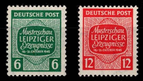 SBZ 124-125 X postfrisch #OK484