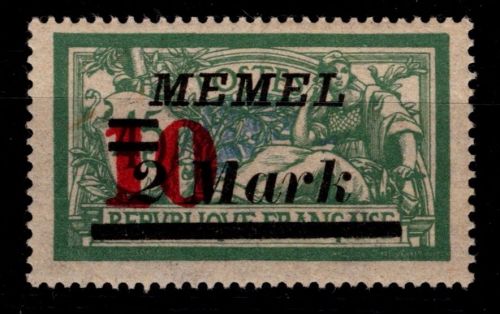 Memel 121 III postfrisch