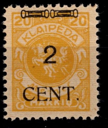 Memel 176 IV postfrisch