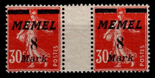 Memel 112 ZW postfrisch #OK625