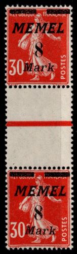 Memel 112 ZS postfrisch #OK626