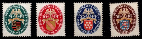 Deutsches Reich 398-401 postfrisch