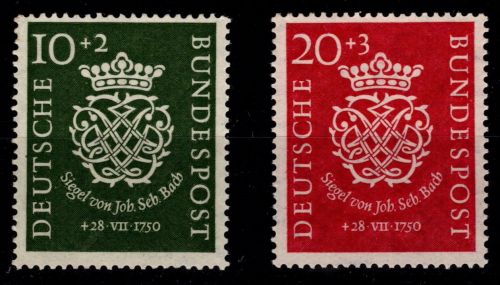 BRD Bund 121-122 ** postfrisch gepr. Schlegel BPP