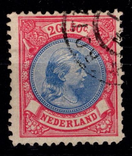 Niederlande 45 B gestempelt