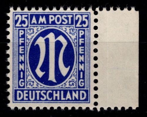 Alliierte Besetzung Bizone 28 C z, postfrisch LOT #ON757