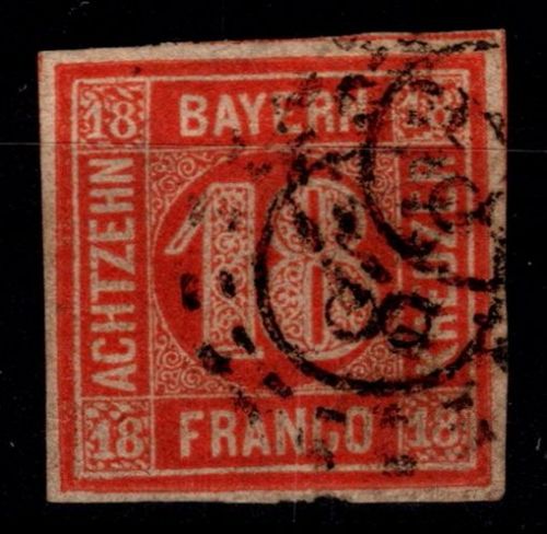 Bayern 13 gestempelt