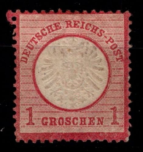 Deutsches Reich 19 ohne Gummi Attest Krug BPP #OK678