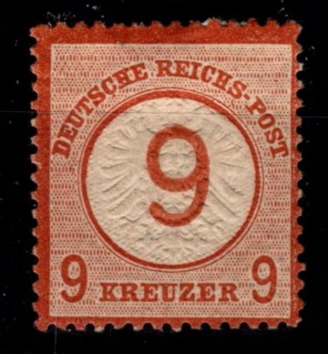 Deutsches Reich 30 mit Falz