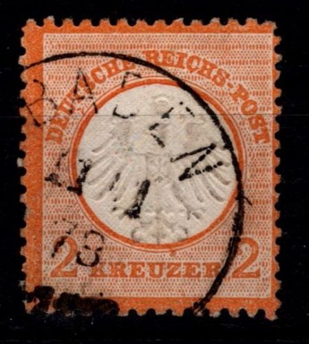 Deutsches Reich 4 gestempelt besserer Stempel #OK713