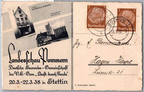 Deutsches Reich PP 122 C 81/02 als Ganzsache Privatganzsache #ON834