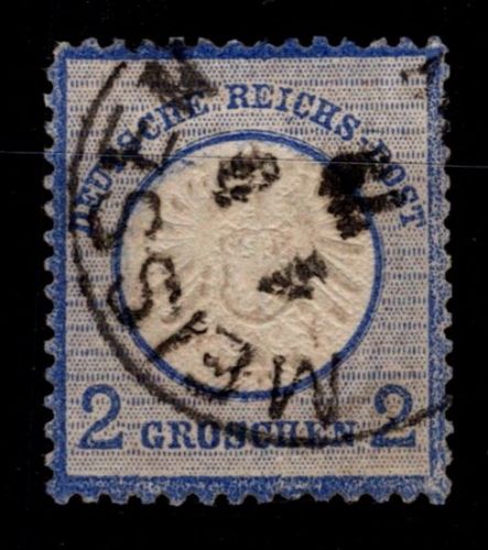 Deutsches Reich 20 gestempelt